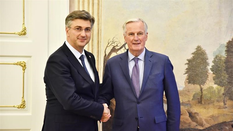 Plenković i Barnier o Brexitu i uređenju budućih odnosa EU-a i Ujedinjene Kraljevine